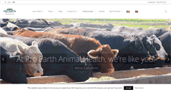 Desktop Screenshot of proearthanimalhealth.com