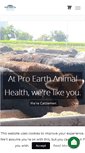 Mobile Screenshot of proearthanimalhealth.com